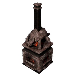 Large-Scale Stone Oven